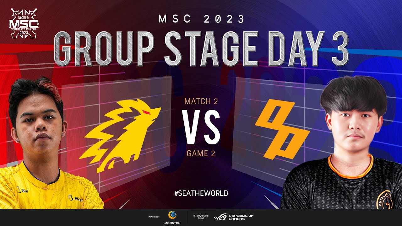[EN] MSC Group Stage Day 3 | OUTPLAY VS ONIC | Game 2