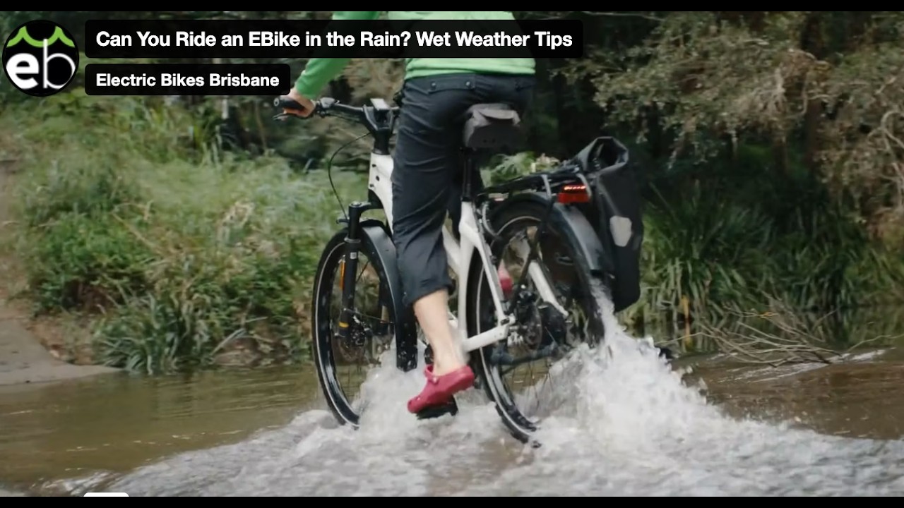 Can You Ride an E-Bike in the Rain? Wet Weather Tips