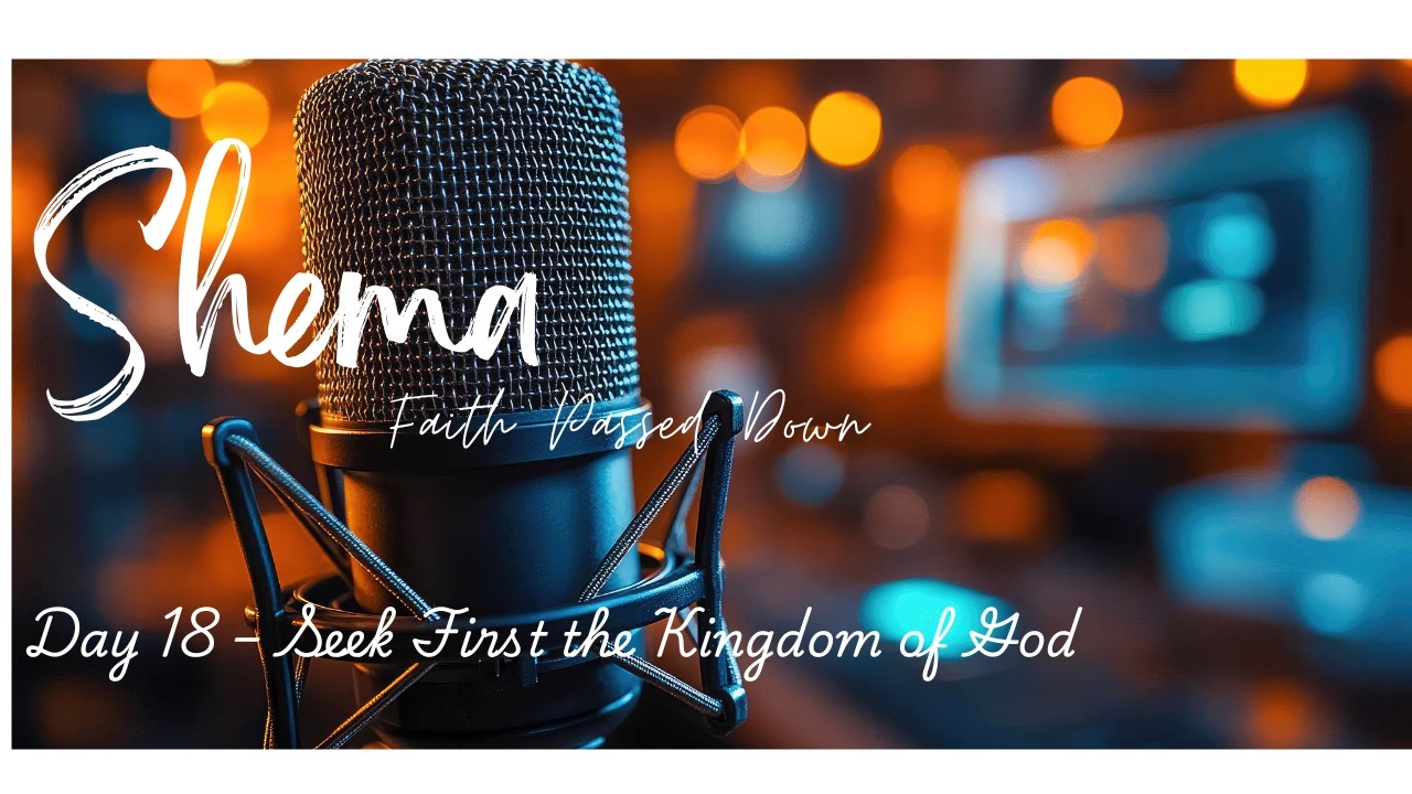 Day 18 – Seek First the Kingdom of God