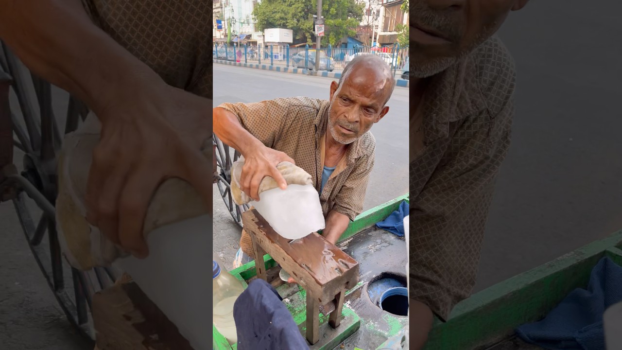 Only $0.30! Amazing Ice Gola in India