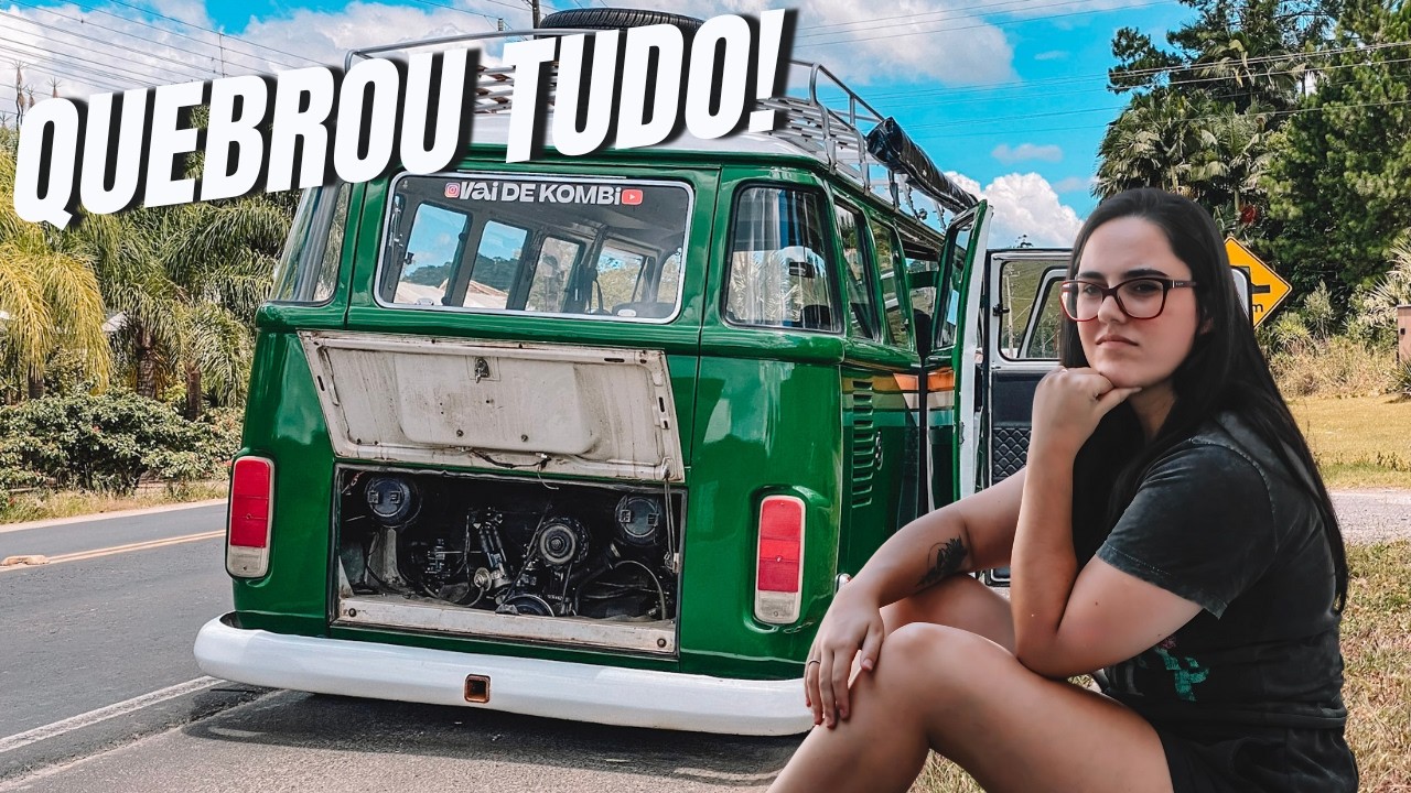 Fim das viagens? Problemas sérios na Kombi!