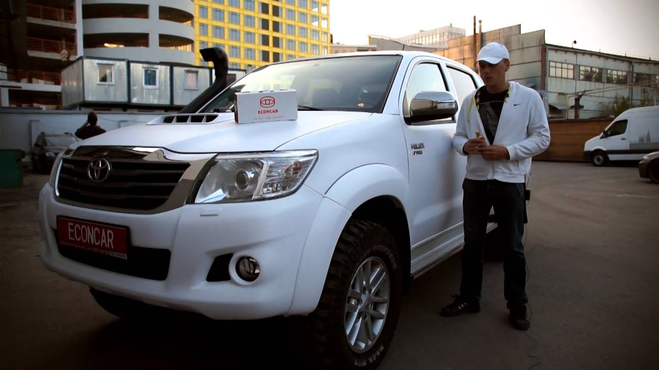 Toyota Hilux TRD: снижение шумности и уменьшение расхода топлива