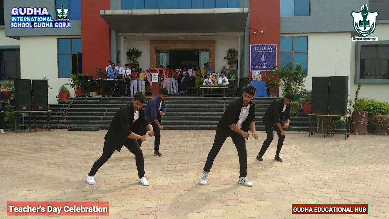 Boys Group Dance Teacher's Day Celebration @ GIS GUDHA