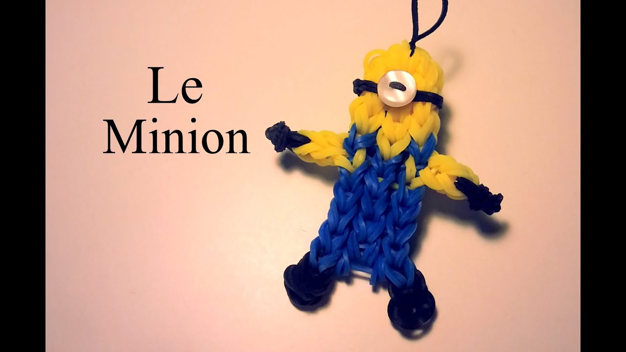 Comment faire un minion avec des élastiques sans machine