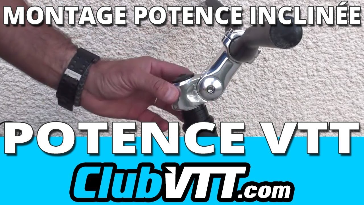 Potence vtt inclinable : montage potence de vtt - 068