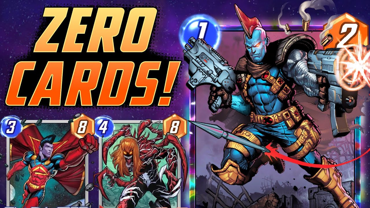 YOU HAVE NO CARDS.
