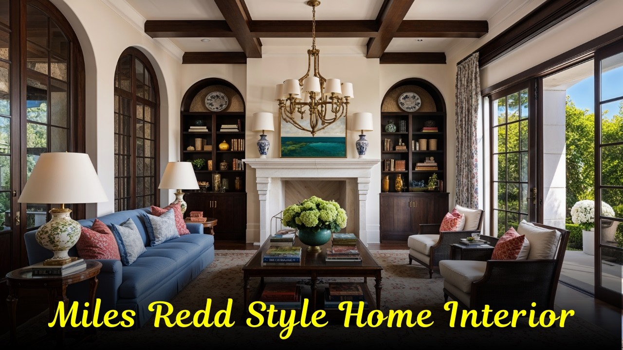Miles Redd Style Home Interior Design | Bold Glamour & Eclectic Decor