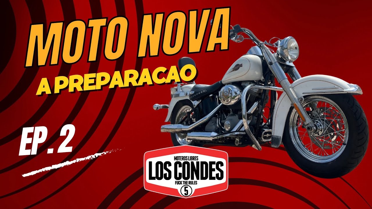 Moto nova -Desmonta tudo pra começar de novo