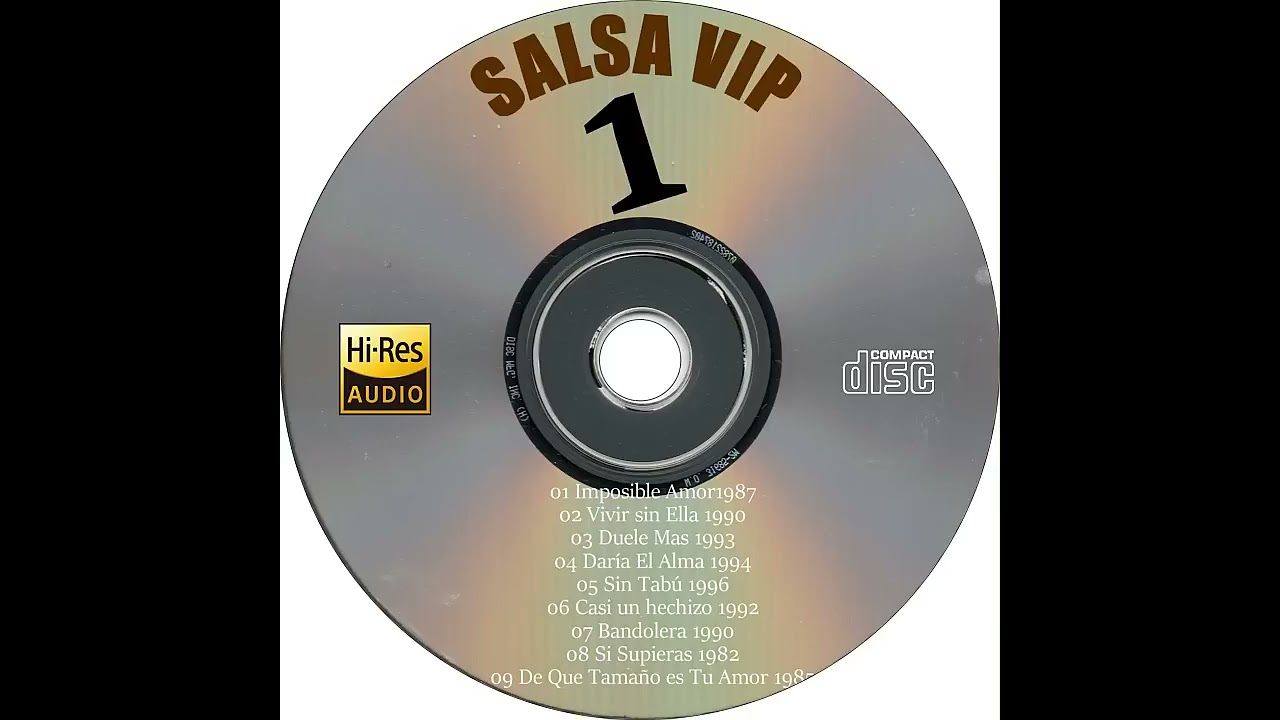 Salsa Vip 1 Buena Calidad de Audio Hi Res 2025