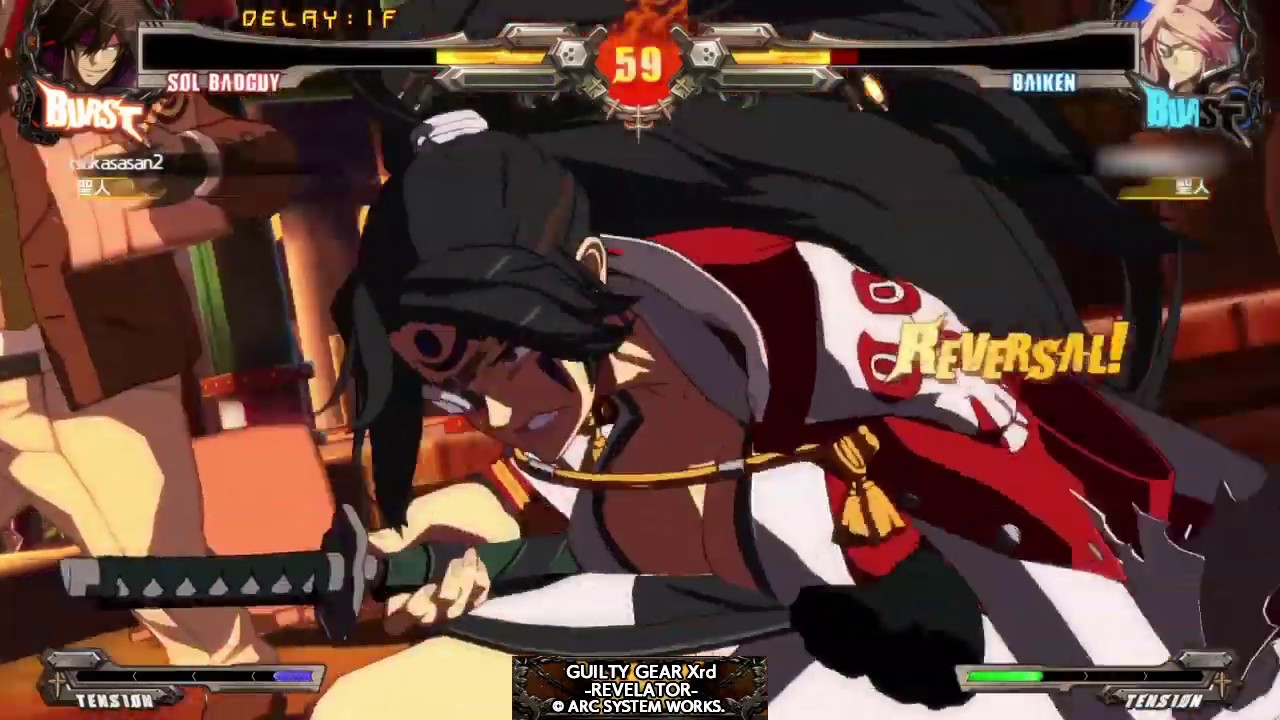 【GGxrd】もっちーソル vs 梅喧【ランクマ】