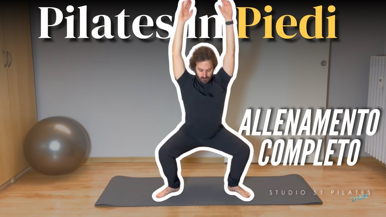 Pilates in Piedi - 15 Min - Esercizi di Pilates a Casa