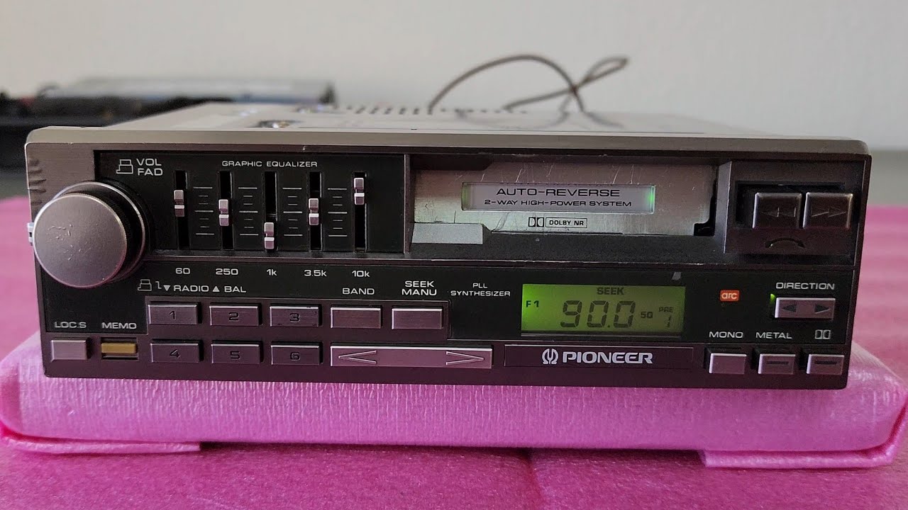 PİONEER KEH-9000 RESİTAL NOSTALJİ ESKİ SERİ VİNTAGE MADE IN TOKYO JAPAN