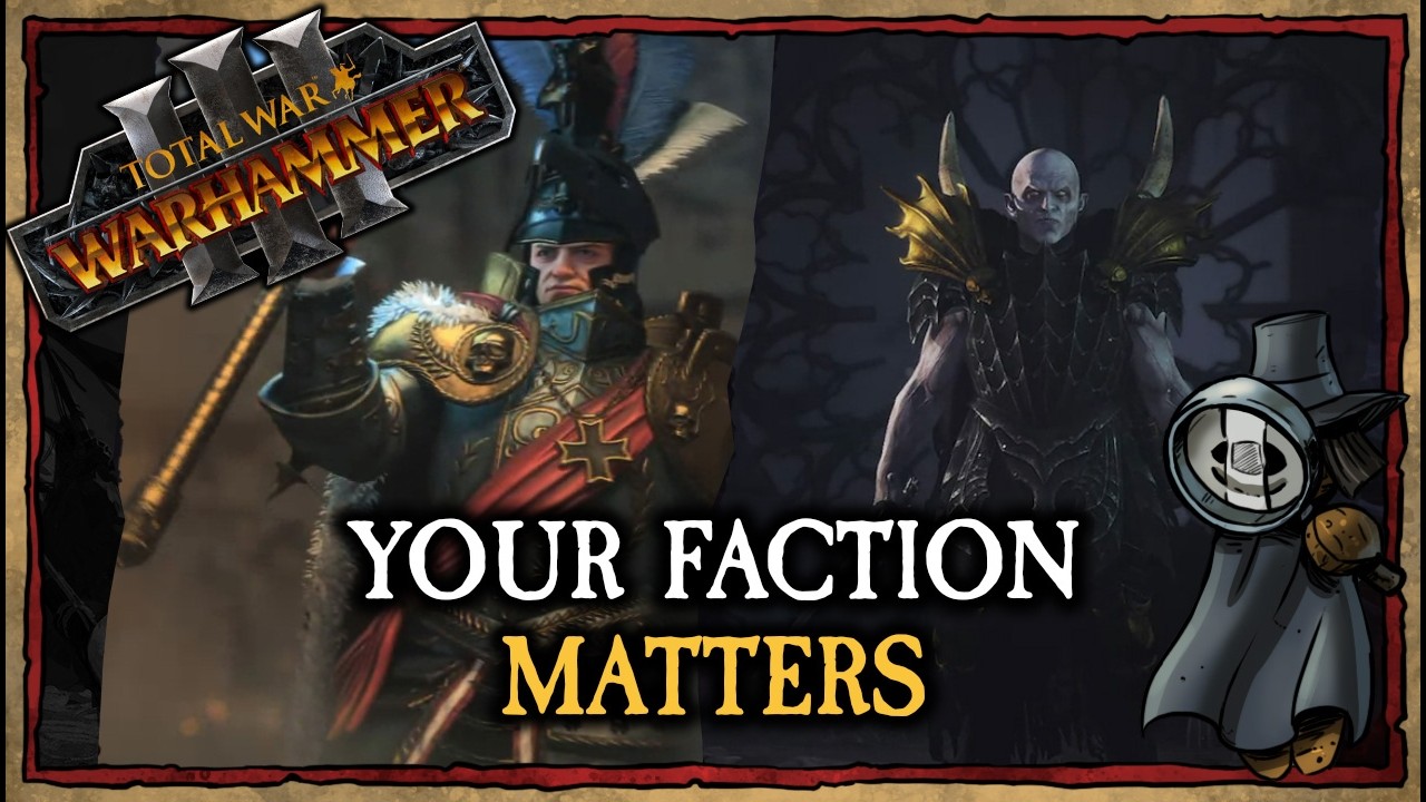 Your faction changes the difficulty in Total War: Warhammer III