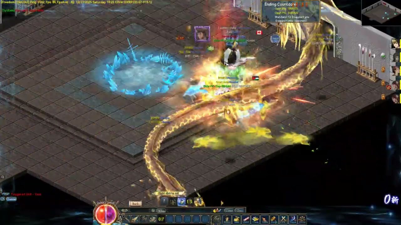 العووده بعد الضحك Server Freedom :D 