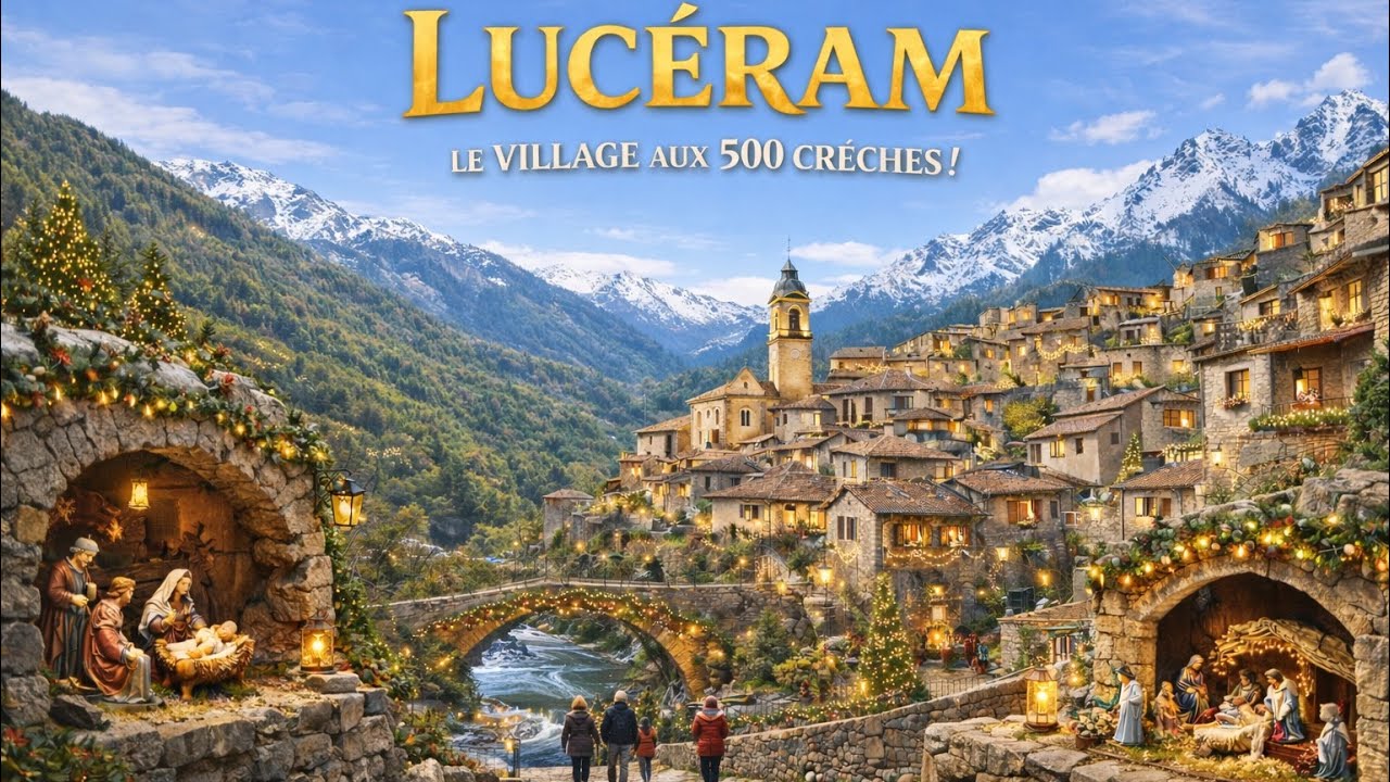Ce village se transforme pour Noël et devient féerique 