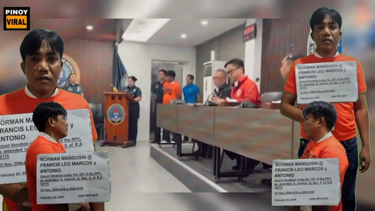 NORMAN MANGUSIN ANG PAG HARAP SA MEDIA