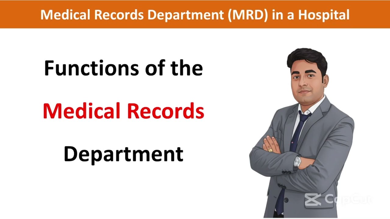 Functions of the Medical Records Department (MRD) in a hospital | NABH & Hospital Quality Management