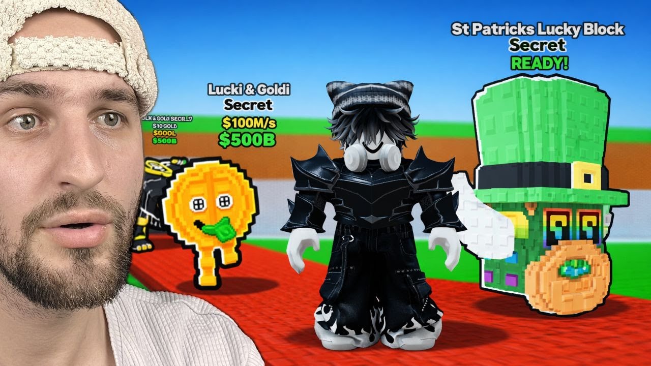 UPDATE i Ri St. Patrick’s! + Brainrots të Rinjtë | Steal a Brainrot