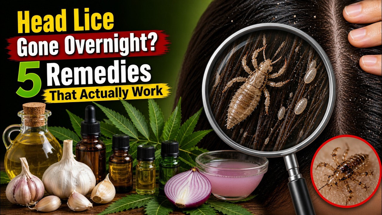 Top 5 Home Remedies To Get Rid Of Head LICE & Nits | Sushmita's Diaries