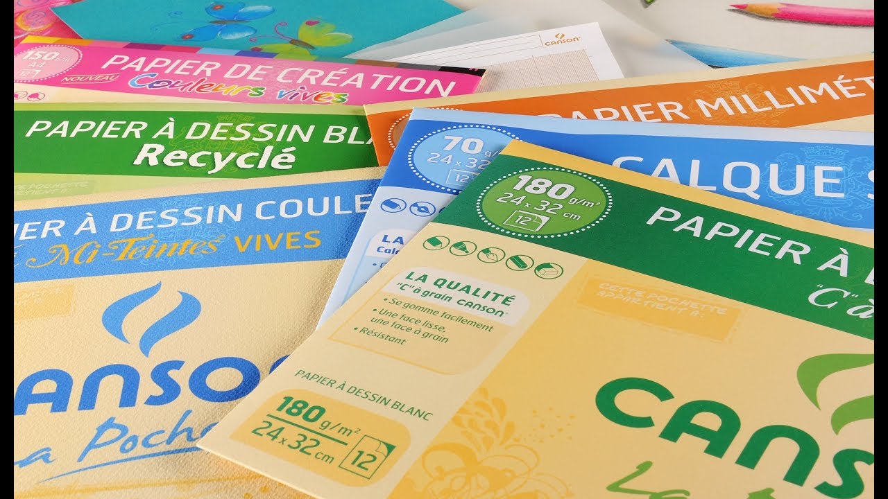 Canson Pochettes Dessin et Cr&eacute;ation