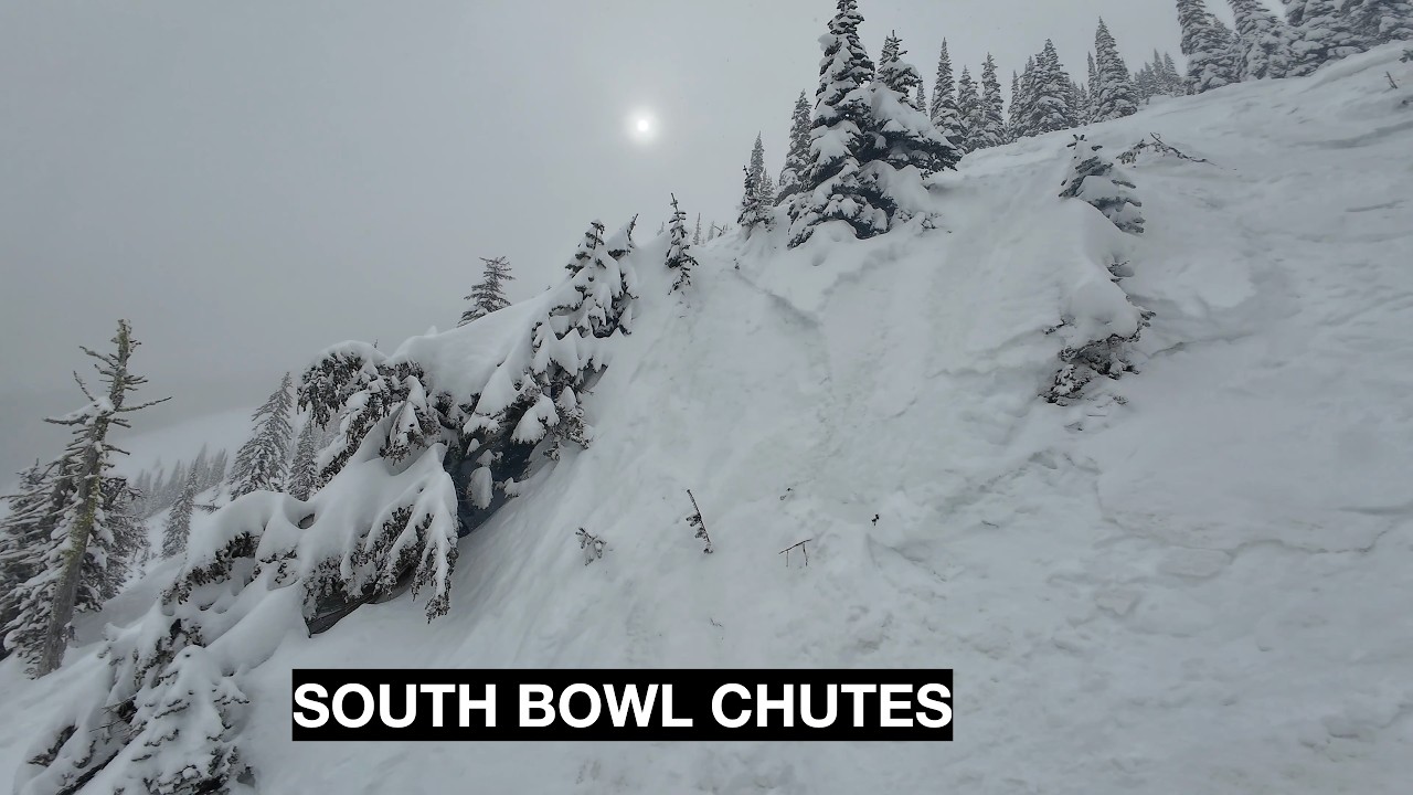 South Bowl Chutes - Lakeview Triple - Schweitzer, ID