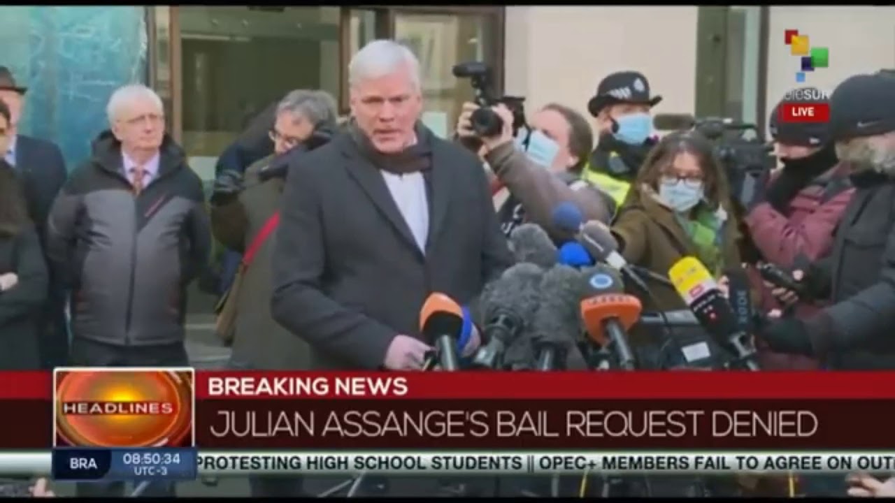 Julian Assange denied bail by British court and forced to stay in prison