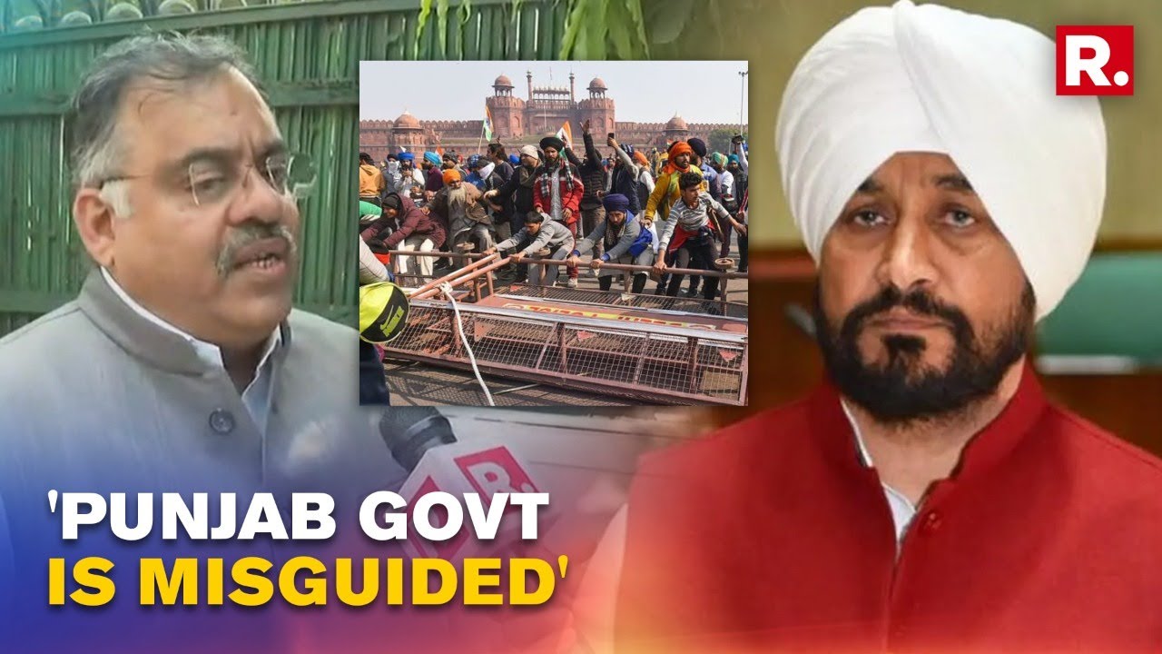 BJP's Tarun Chugh Hits Out At Punjab CM Channi For Extending Support To R-Day Violence Perpetrators