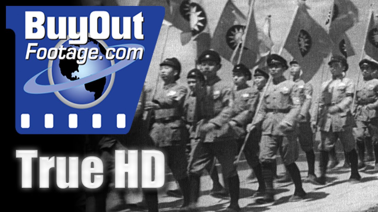 HD Historic Stock Footage - CHINA 1947 Reel 2
