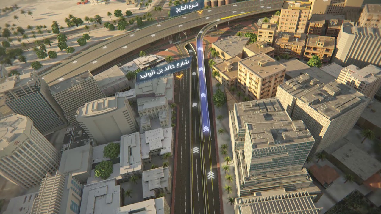 مشروع تطوير تقاطع الصقر | Falcon Junction Project