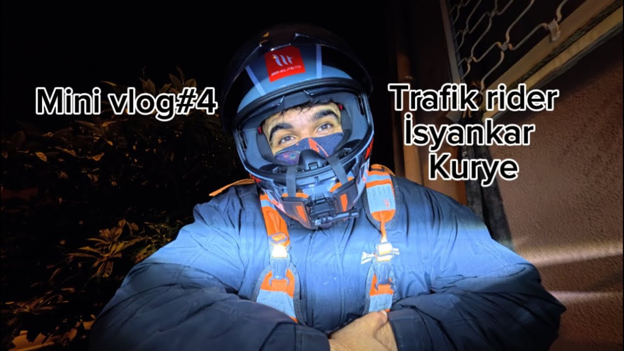 Mini Vlog #4: Kağıthane trafiğinde delirmemek elde değil! 😅🛵
