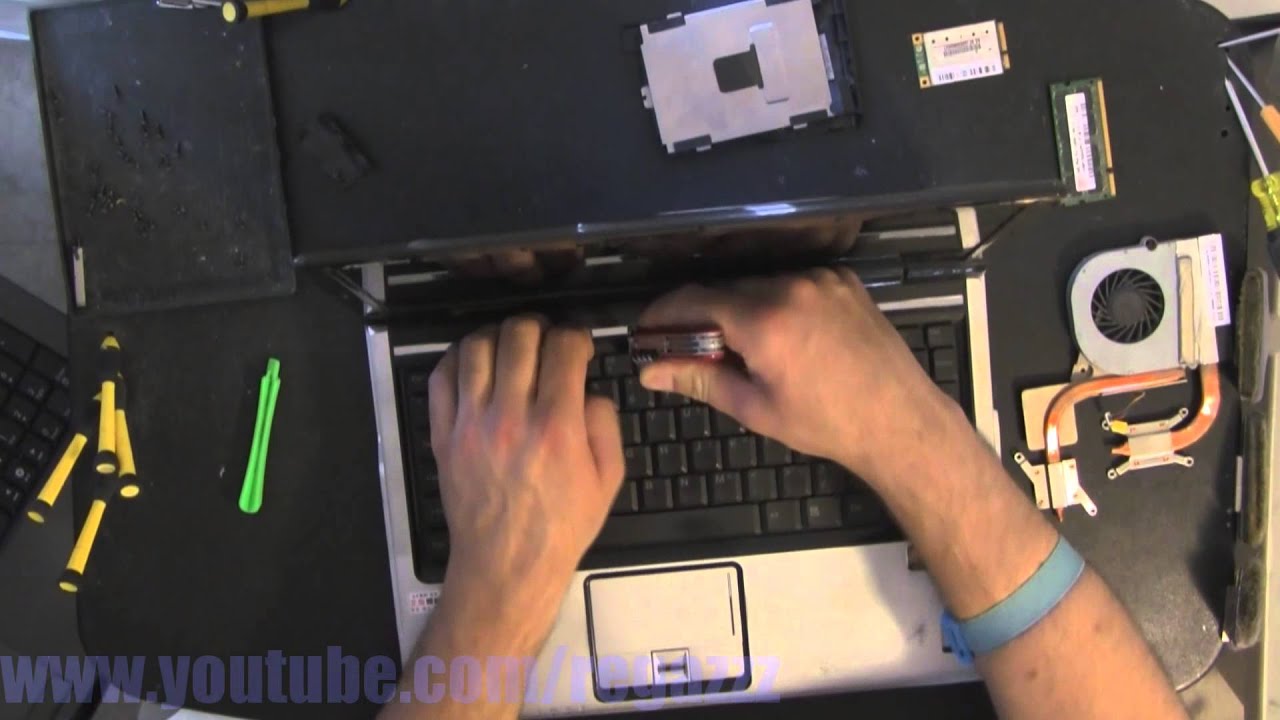 ASUS F80S  take apart, disassembly, how-to video (nothing left) HD
