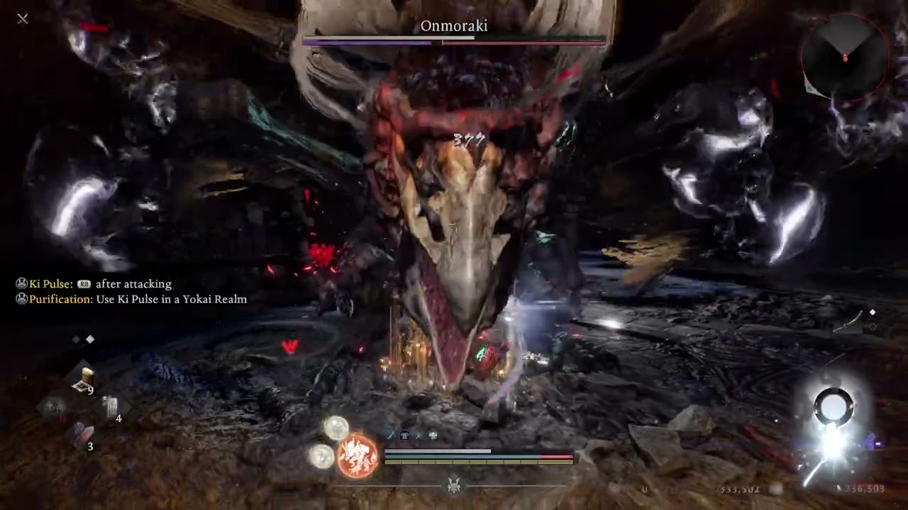 Nioh 3 - Onmoraki Boss Fight