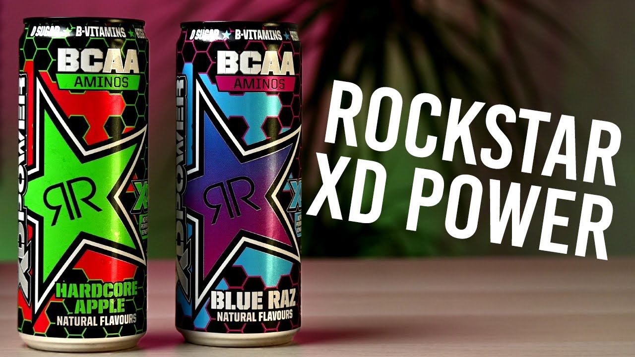 TEST ENERGETSKIH PIĆA - ROCKSTAR XD POWER BLUE RAZ/HARDCORE APPLE