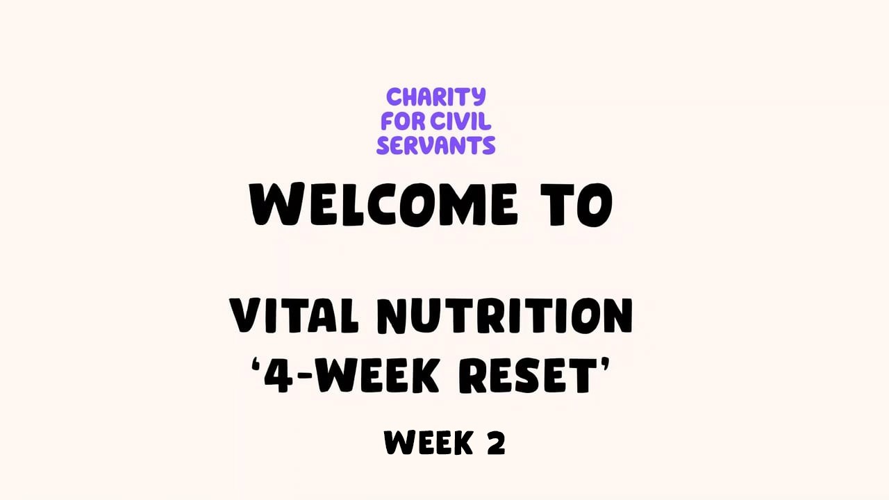 Vital Nutrition 4 Week Reset - Week 2