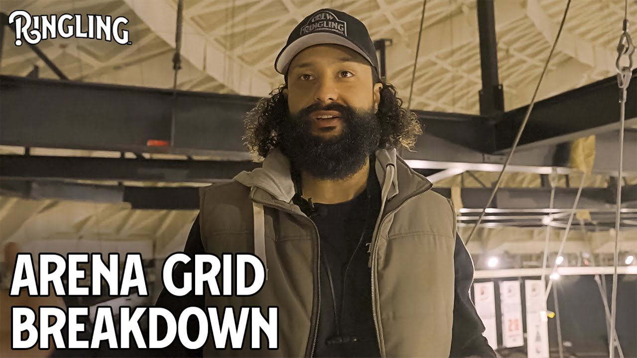 How a Circus Arena Grid is Set Up | Ringling