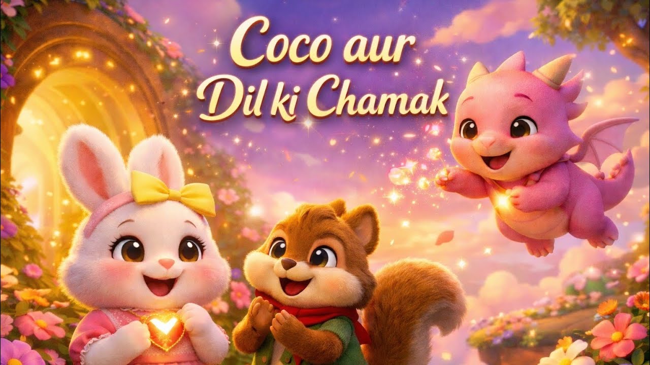 Coco aur Dil ki Chamak | 3D cartoon animation story | kids story