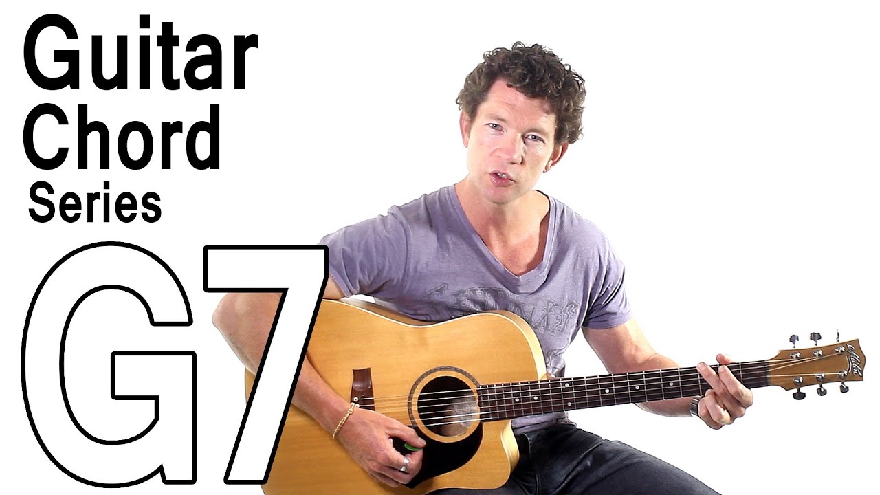 Beginner Guitar Chords 13 - G7 Chord and progression