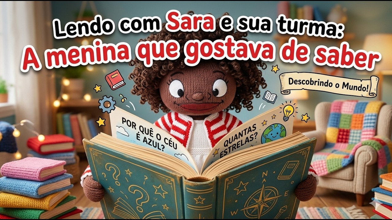 Lendo com Sara e Sua Turma: A menina que gostava de saber