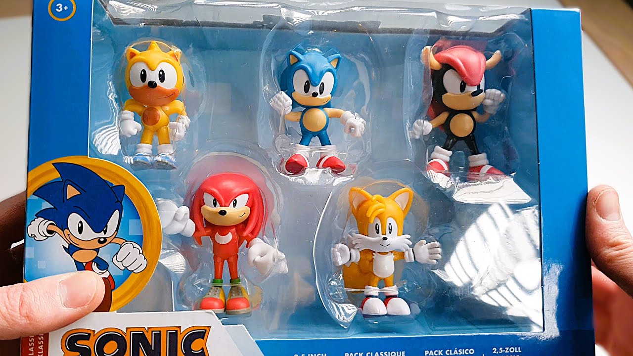 Classic Sonic Character Set | Unboxing