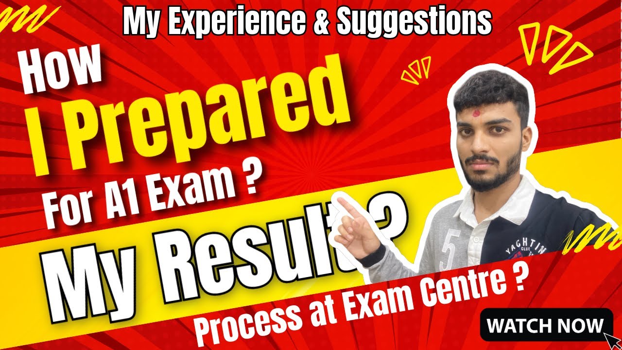 How I Cleared the Exam | Classes or Self Study? 🤔 | German A1 Exam Preparation & Tips 🇩🇪