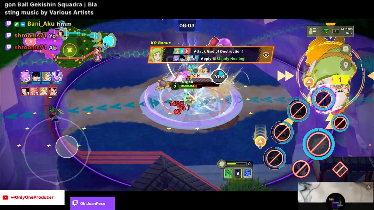 Orca Mode 🐬 | Swiph DBGS | Dragon Ball Gekishin Squadra | Blasting music by Various Artists