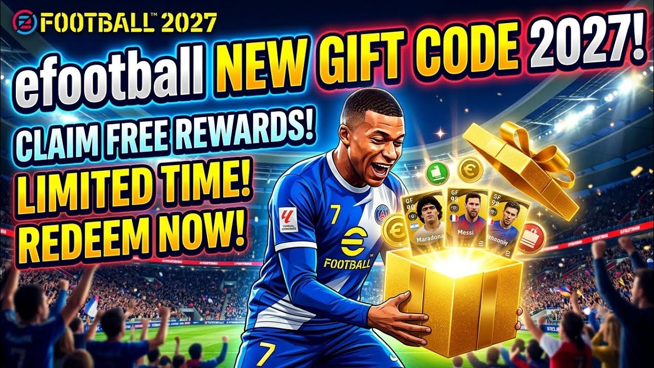 How to Redeem eFootball 2027 Gift Code (2026) | Easy Step-by-Step Guide