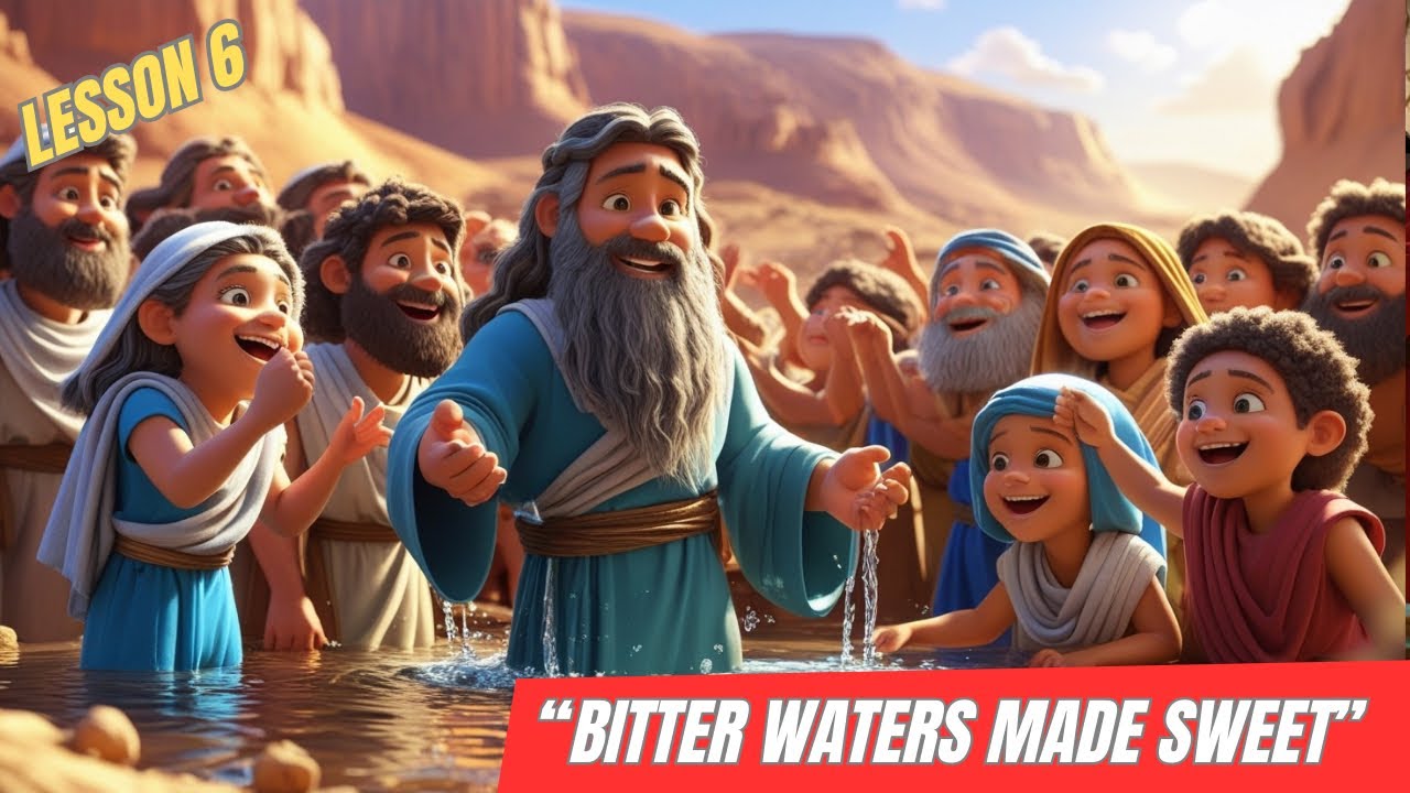 Bitter waters made sweet l Aunty K Sabbath School l #kidsbiblelessons #israelites #kidsvideo #praise