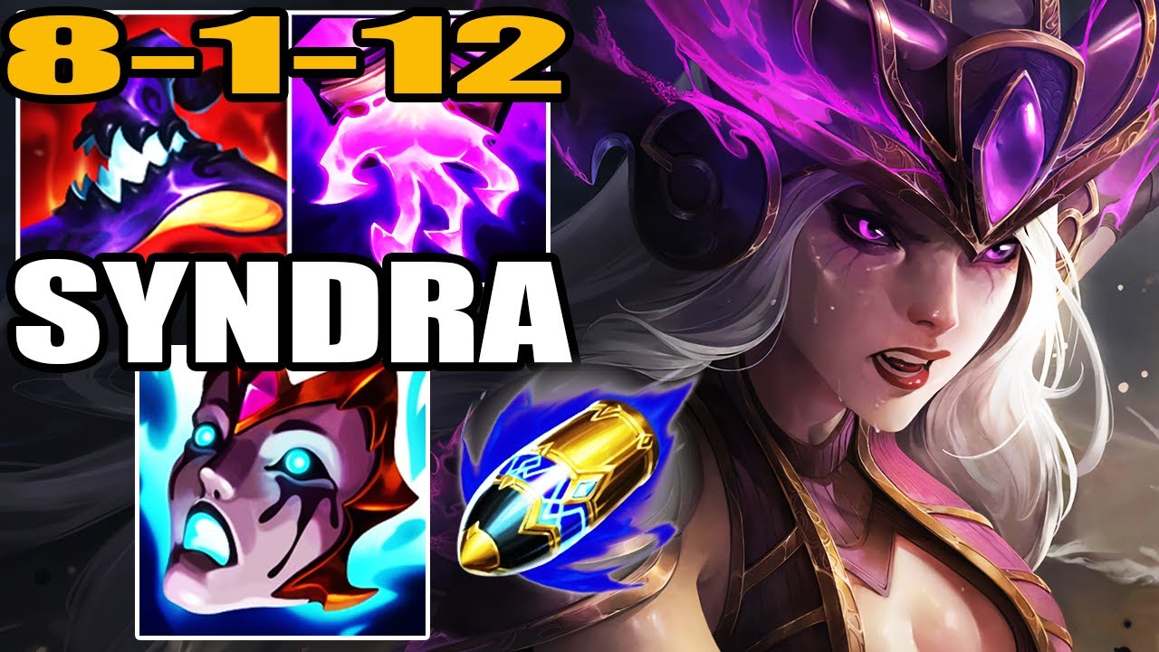Wild Rift Syndra Mid Gameplay 8 -1 -12 in Season 15 (Build & Runes) - Challenger Ranked