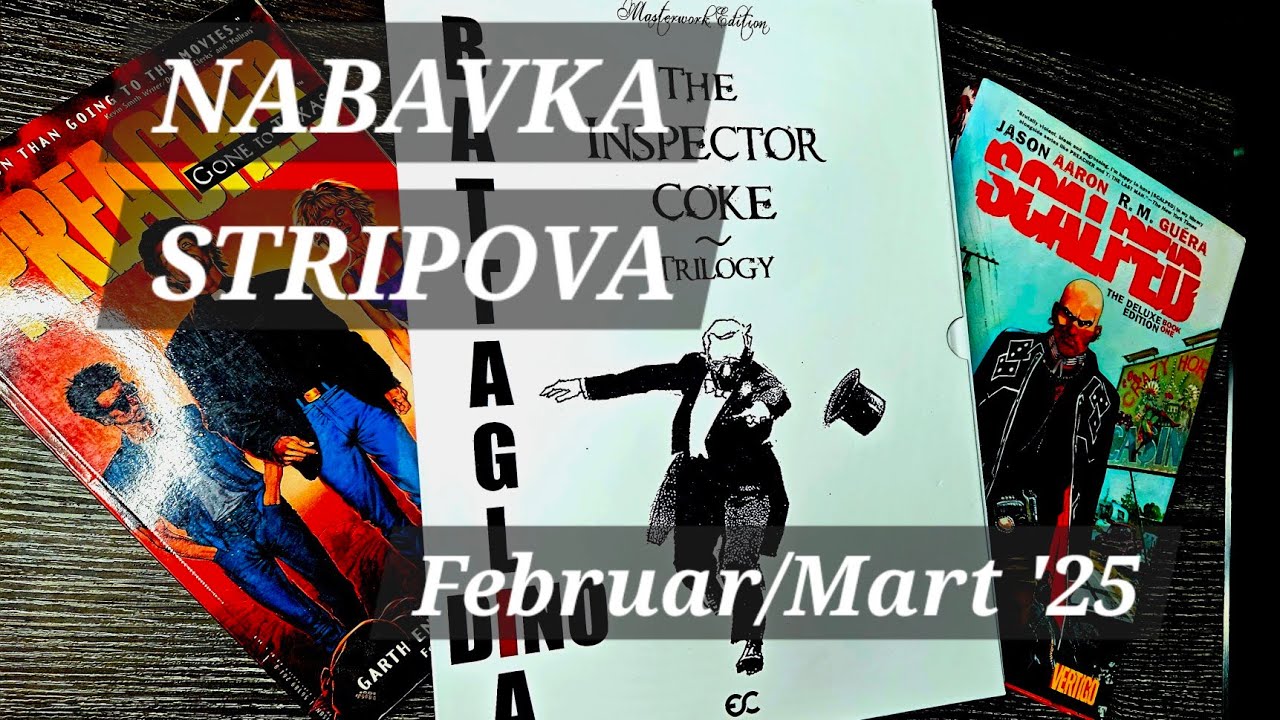 Nabavka Stripova Februar i Mart 2025 - Stripovi na Engleskom