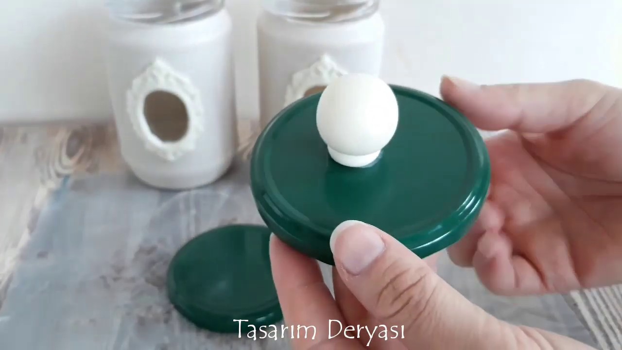 Mutfağınıza Renk Katın | Dekoratif Kavanoz Boyama