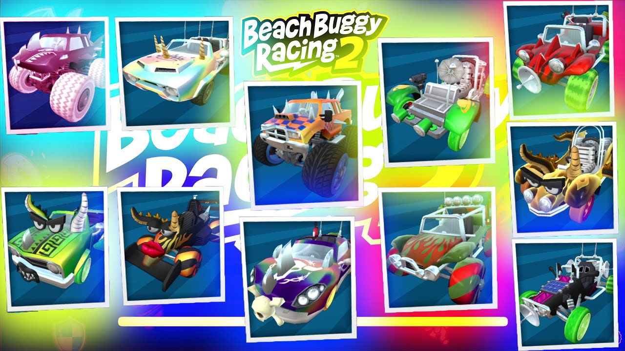 All Cars Unlock Part 1 - Beach Buggy Racing 2