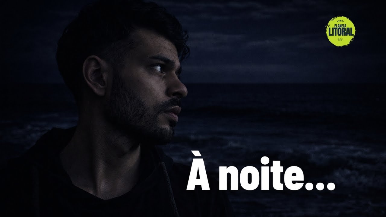 Fui ver o mar de noite e me assustei  - Morando no mato