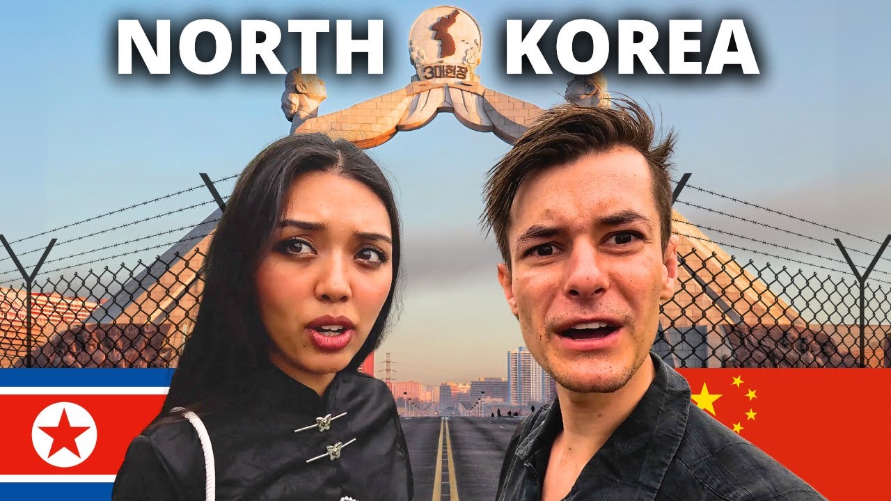 Мы коснулись Северной Кореи 🇰🇵 (пограничный город в Китае 🇨🇳)