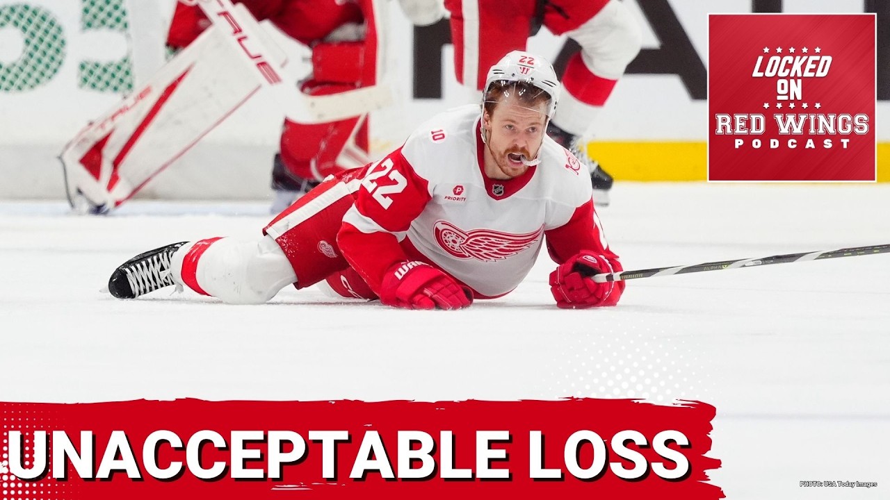 UNACCEPTABLE LOSS | Red Wings lose in regulation to Panthers despite late lead | Andrew Copp hurt